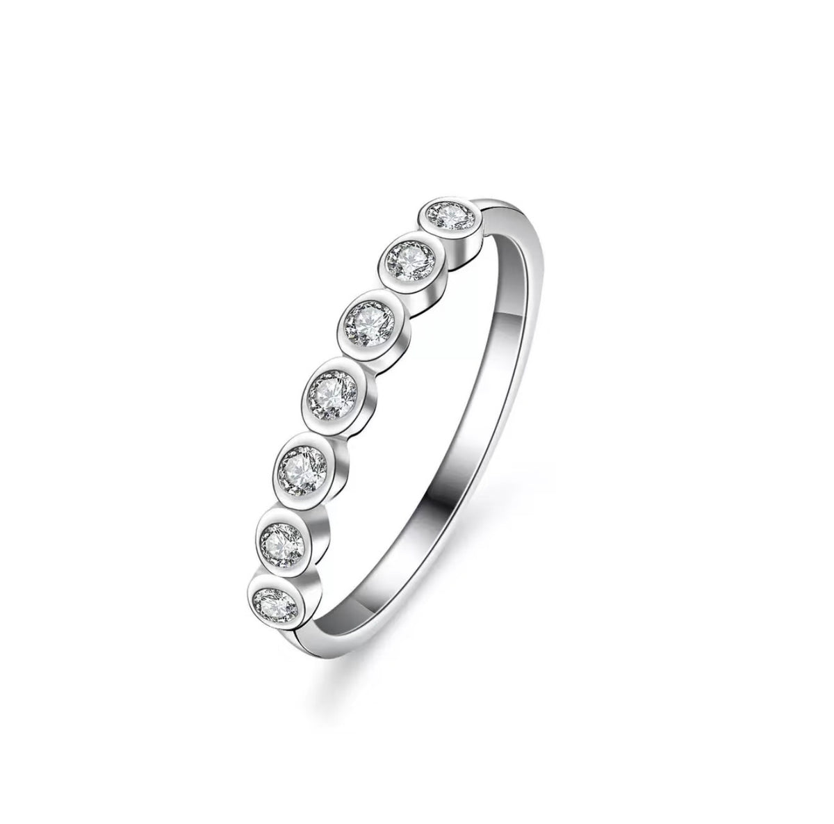 Bulle · Bubble Moissanite Band